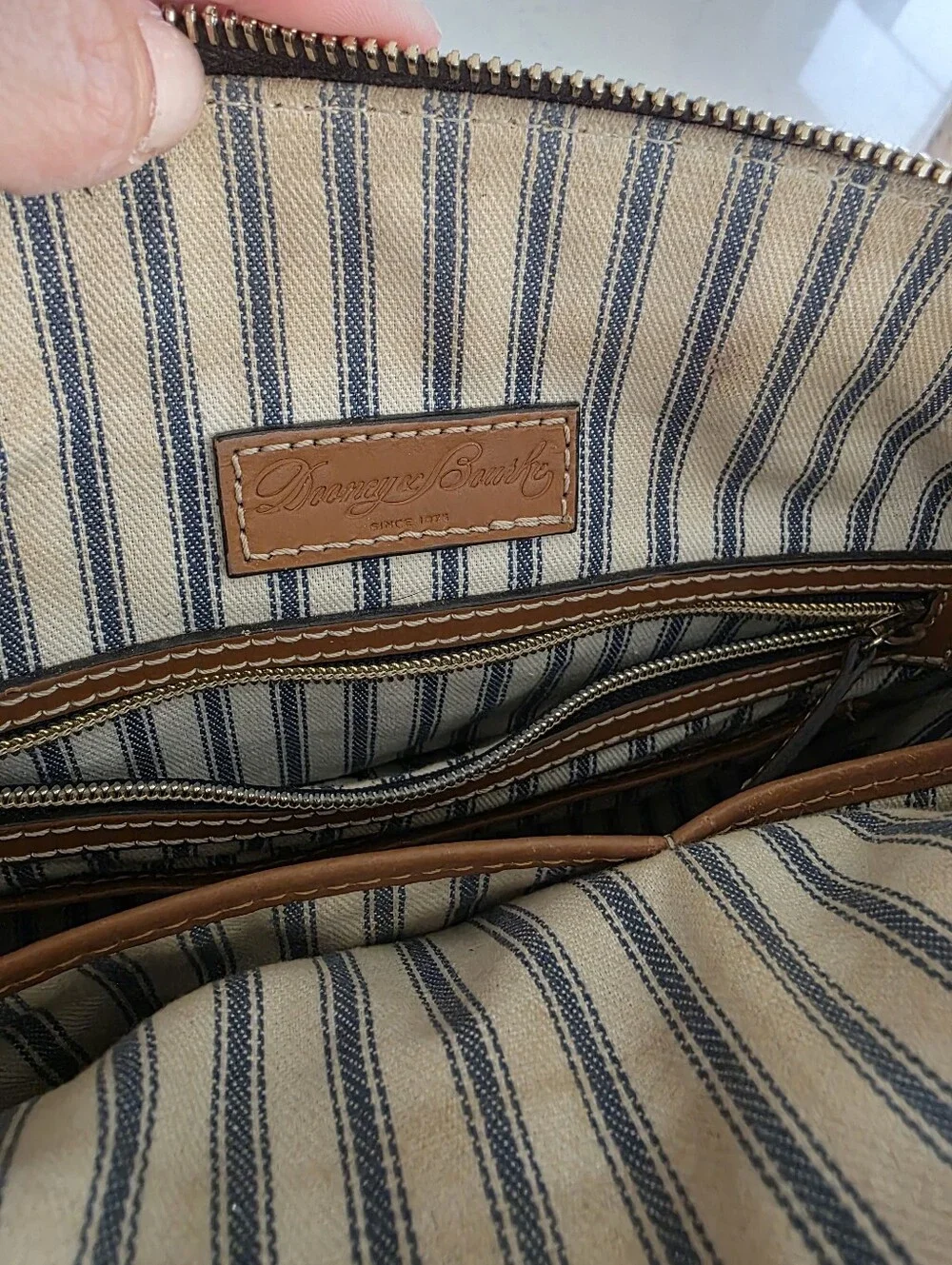 Dooney & Bourke | Beacon Domed Satchel Leather Classic Bag